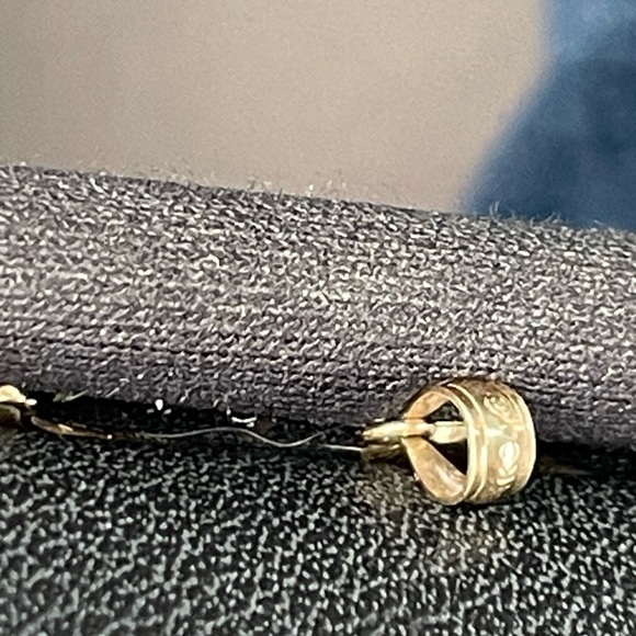 14k solid gold wing pair pendants - Picture 5 of 7